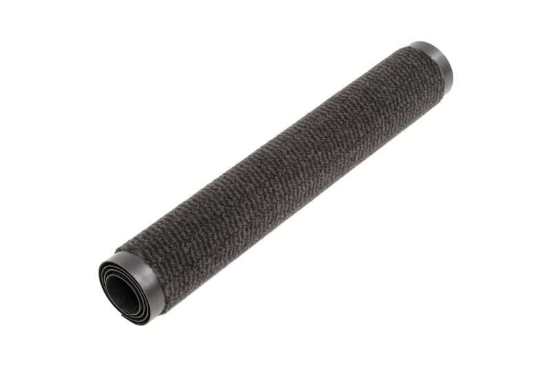 Kuramatot 2 kpl suorakulmainen nukkapinta 90x150 cm musta - Kodintekstiilit & matot - Matto - Ulkomatto - Eteisen matto & kynnysmatto