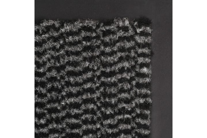 Kuramatto suorakulmainen nukkapinta 40x60 cm antrasiitti - Harmaa - Eteisen matto & kynnysmatto