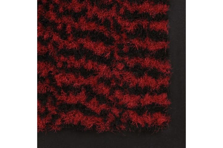 Kuramatto suorakulmainen nukkapinta 40x60 cm punainen - Punainen - Eteisen matto & kynnysmatto