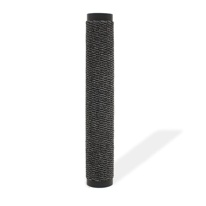 Kuramatto suorakulmainen nukkapinta 60x90 cm antrasiitti - Harmaa - Kodintekstiilit & matot - Matto - Ulkomatto - Eteisen matto & kynnysmatto