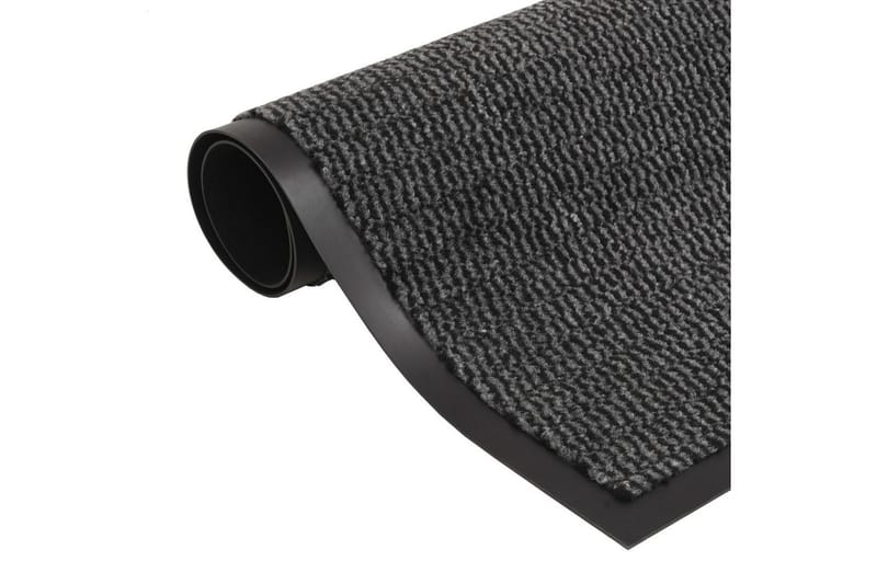 Kuramatto suorakulmainen nukkapinta 80x120 cm antrasiitti - Harmaa - Kodintekstiilit & matot - Matto - Ulkomatto - Eteisen matto & kynnysmatto