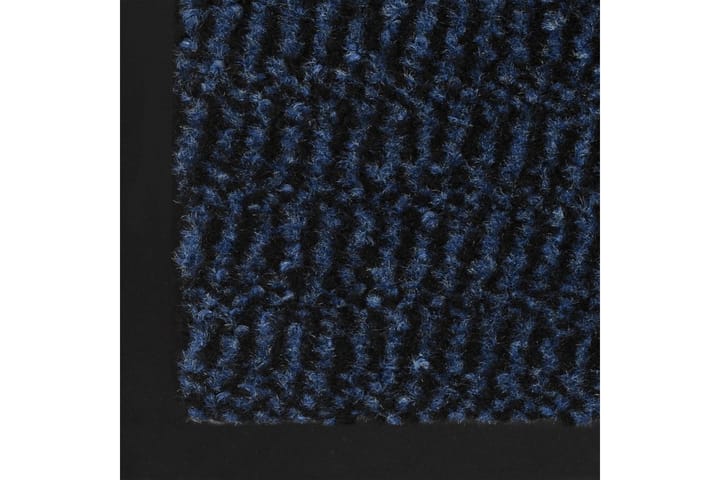Kuramatto suorakulmainen nukkapinta 90x150 cm sininen - Sininen - Eteisen matto & kynnysmatto