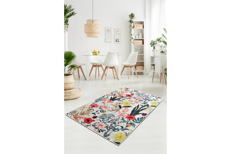 Matto Derosa 60x140 cm - Monivärinen / Sametti - Kodintekstiilit & matot - Matto - Ulkomatto - Eteisen matto & kynnysmatto