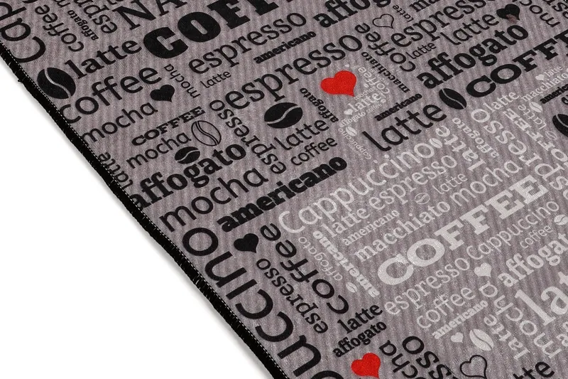 Matto Fincan 60x140 cm - Harmaa / Sametti - Kodintekstiilit & matot - Matto - Ulkomatto - Eteisen matto & kynnysmatto