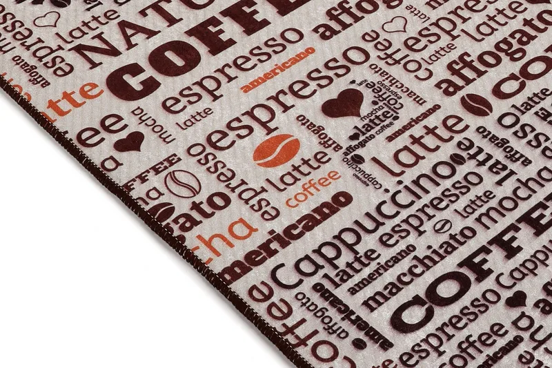 Matto Fincan 60x140 cm - Monivärinen / Sametti - Kodintekstiilit & matot - Matto - Ulkomatto - Eteisen matto & kynnysmatto