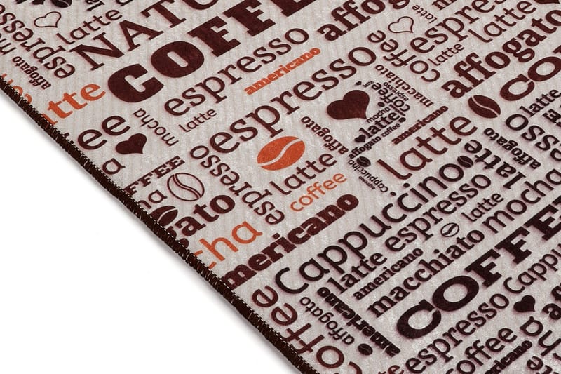 Matto Fincan 60x140 cm - Monivärinen / Sametti - Kodintekstiilit & matot - Matto - Ulkomatto - Eteisen matto & kynnysmatto