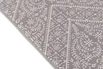Matto Hemangie 60x140 cm - Harmaa / Sametti - Kodintekstiilit & matot - Matto - Ulkomatto - Eteisen matto & kynnysmatto