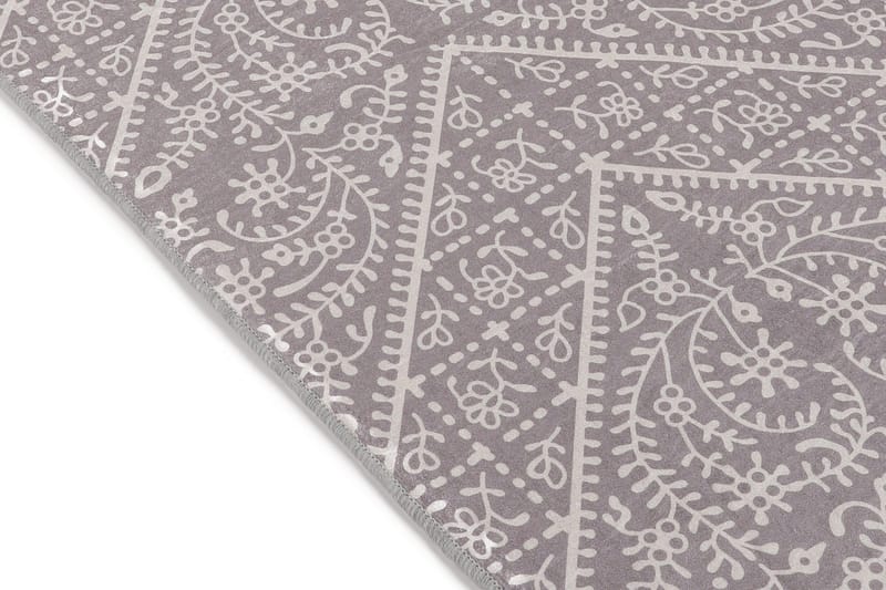 Matto Hemangie 60x140 cm - Harmaa / Sametti - Kodintekstiilit & matot - Matto - Ulkomatto - Eteisen matto & kynnysmatto