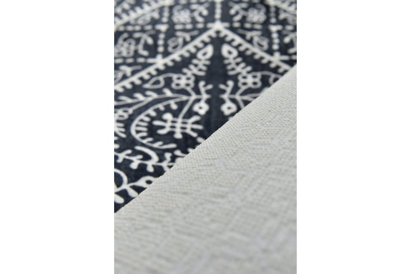 Matto Hemangie 60x140 cm - Musta / Sametti - Kodintekstiilit & matot - Matto - Ulkomatto - Eteisen matto & kynnysmatto