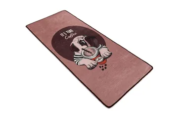 Matto Koffie 60x140 cm - Monivärinen / Sametti - Kodintekstiilit & matot - Matto - Ulkomatto - Eteisen matto & kynnysmatto