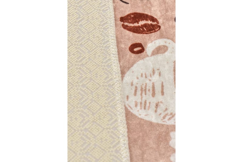 Matto Koffie 80x200 cm - Monivärinen / Sametti - Kodintekstiilit & matot - Matto - Ulkomatto - Eteisen matto & kynnysmatto
