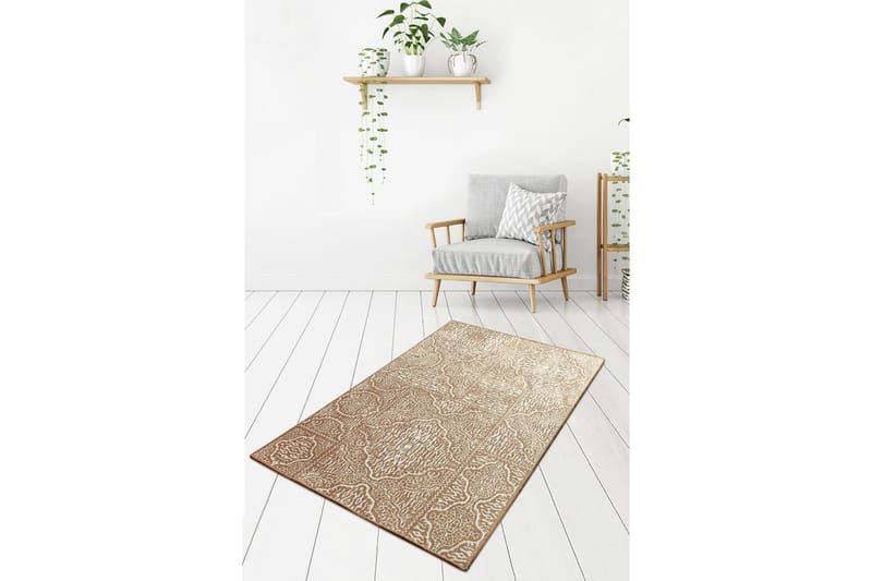 Matto Koshe 60x140 cm - Beige/Sametti - Kodintekstiilit & matot - Matto - Ulkomatto - Eteisen matto & kynnysmatto