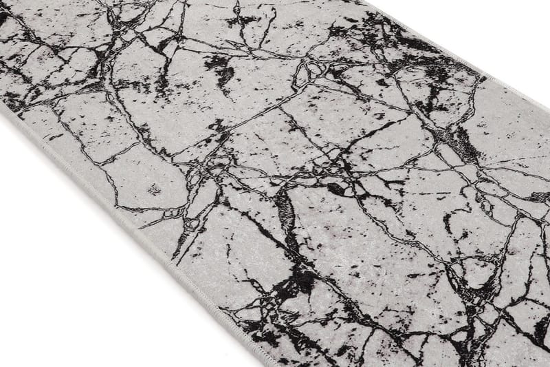 Matto Marmaru 60x140 cm - Valkoinen / Sametti - Kodintekstiilit & matot - Matto - Ulkomatto - Eteisen matto & kynnysmatto