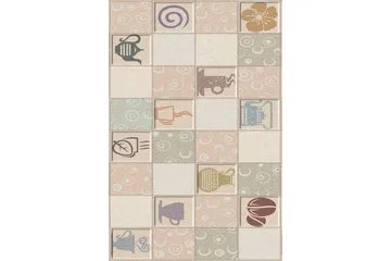Matto Tenzile 80x200 cm - Monivärinen - Kodintekstiilit & matot - Matto - Ulkomatto - Eteisen matto & kynnysmatto
