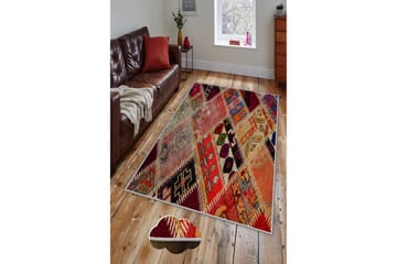 Matto Tenzile 80x200 cm - Monivärinen - Kodintekstiilit & matot - Matto - Ulkomatto - Eteisen matto & kynnysmatto
