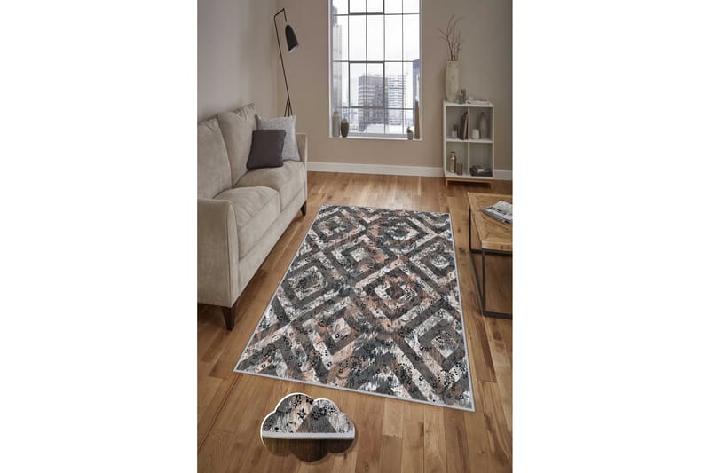 Matto Tenzile 80x200 cm - Monivärinen - Kodintekstiilit & matot - Matto - Ulkomatto - Eteisen matto & kynnysmatto