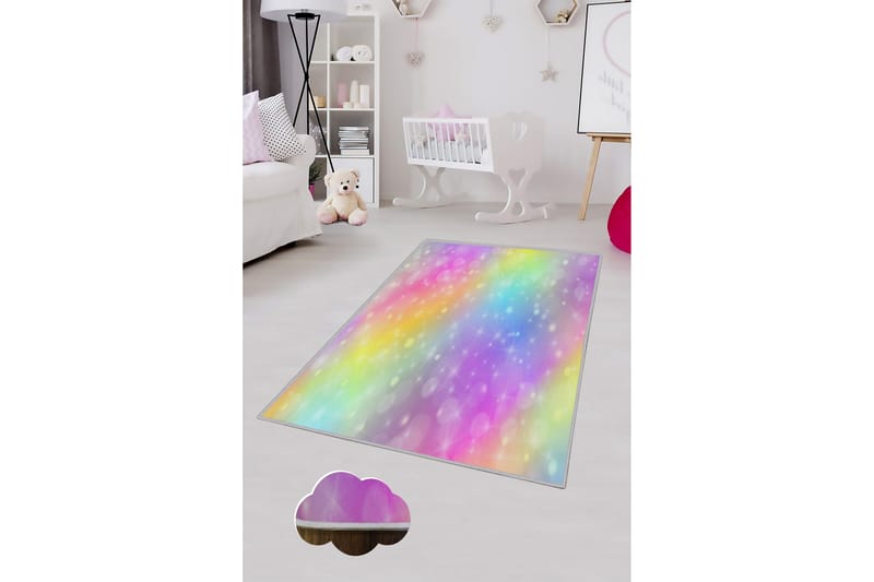 Matto Tenzile 80x200 cm - Monivärinen - Kodintekstiilit & matot - Matto - Ulkomatto - Eteisen matto & kynnysmatto