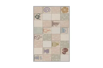Matto Tenzile 80x200 cm - Monivärinen - Kodintekstiilit & matot - Matto - Ulkomatto - Eteisen matto & kynnysmatto