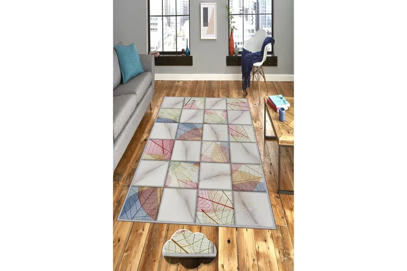 Matto Tenzile 80x200 cm - Monivärinen - Kodintekstiilit & matot - Matto - Ulkomatto - Eteisen matto & kynnysmatto