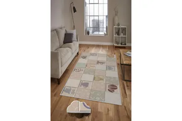 Matto Tenzile 80x200 cm - Monivärinen - Kodintekstiilit & matot - Matto - Ulkomatto - Eteisen matto & kynnysmatto
