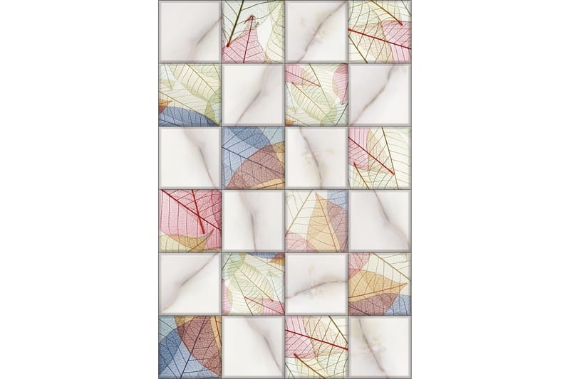 Matto Tenzile 80x200 cm - Monivärinen - Kodintekstiilit & matot - Matto - Ulkomatto - Eteisen matto & kynnysmatto