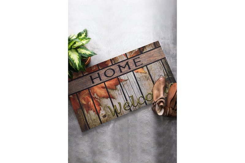 Ovimatto Autumn 45x70 cm - Monivärinen - Kodintekstiilit & matot - Matto - Ulkomatto - Eteisen matto & kynnysmatto