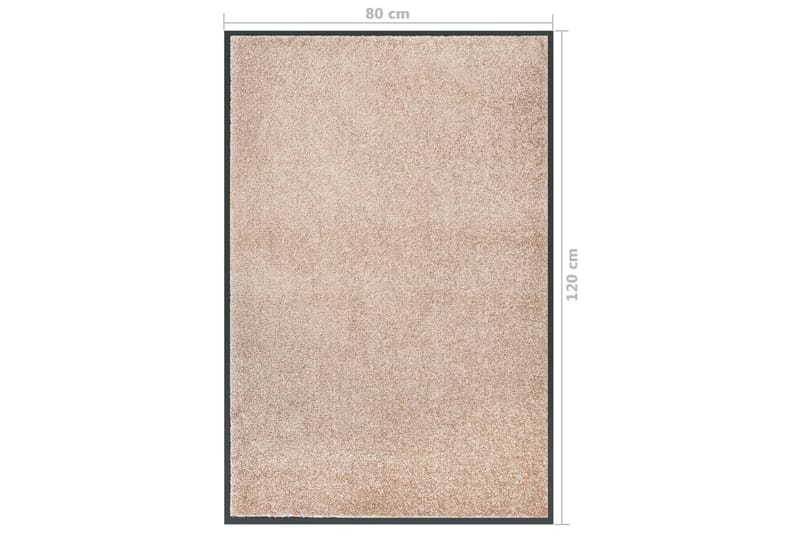 Ovimatto beige 80x120 cm - Beige - Eteisen matto & kynnysmatto