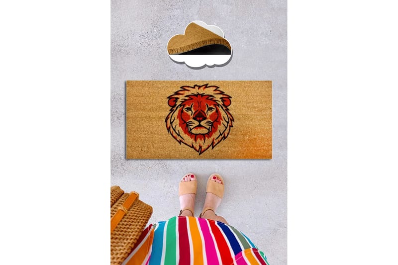 Ovimatto Chilai 40x60 cm - PVC/Monivärinen - Kodintekstiilit & matot - Matto - Ulkomatto - Eteisen matto & kynnysmatto