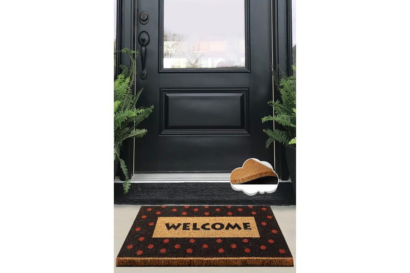 Ovimatto Chilai 40x60 cm - PVC/Monivärinen - Kodintekstiilit & matot - Matto - Ulkomatto - Eteisen matto & kynnysmatto