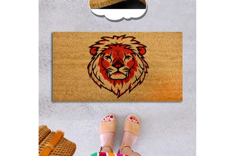 Ovimatto Chilai 40x60 cm, PVC/Monivärinen