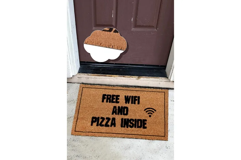 Ovimatto Chilai 40x60 cm - PVC/Monivärinen - Kodintekstiilit & matot - Matto - Ulkomatto - Eteisen matto & kynnysmatto