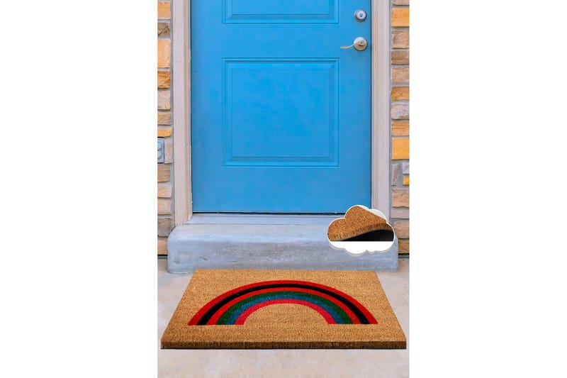 Ovimatto Chilai 40x60 cm - PVC/Monivärinen - Kodintekstiilit & matot - Matto - Ulkomatto - Eteisen matto & kynnysmatto