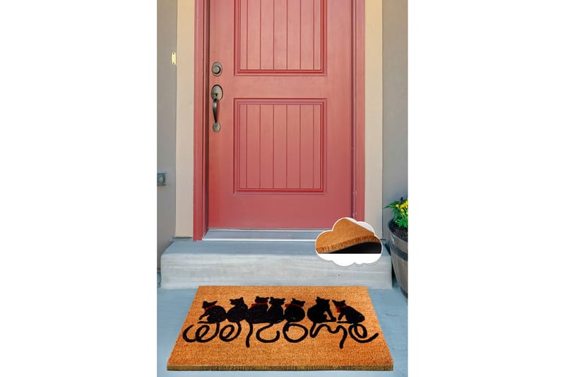 Ovimatto Chilai 40x60 cm - PVC/Monivärinen - Kodintekstiilit & matot - Matto - Ulkomatto - Eteisen matto & kynnysmatto