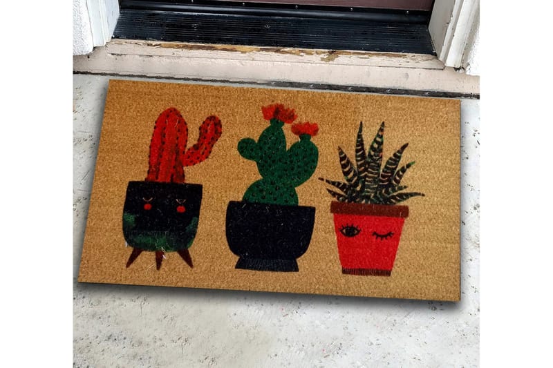 Ovimatto Chilai 40x60 cm - PVC/Monivärinen - Kodintekstiilit & matot - Matto - Ulkomatto - Eteisen matto & kynnysmatto