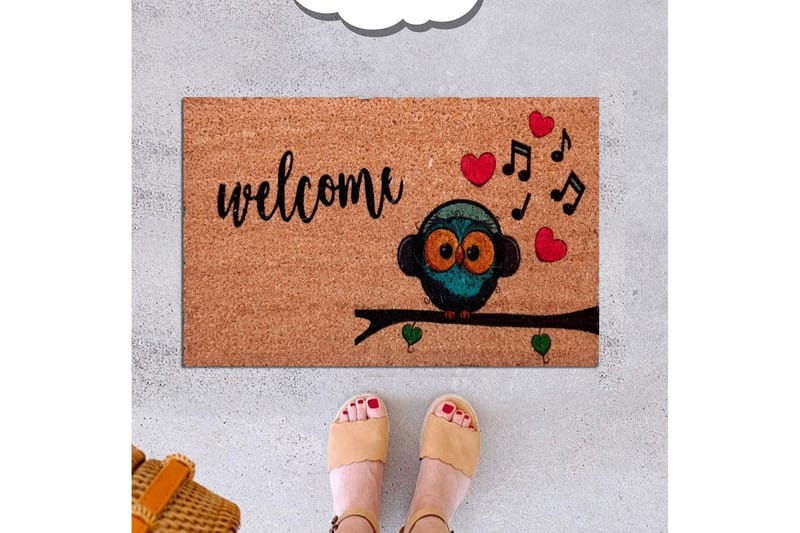Ovimatto Chilai 40x60 cm - PVC/Monivärinen - Kodintekstiilit & matot - Matto - Ulkomatto - Eteisen matto & kynnysmatto