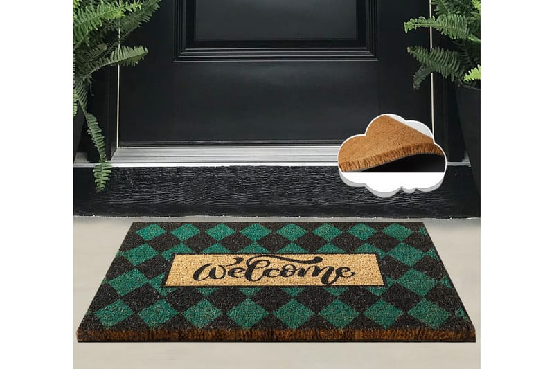 Ovimatto Chilai 40x60 cm - PVC/Monivärinen - Kodintekstiilit & matot - Matto - Ulkomatto - Eteisen matto & kynnysmatto
