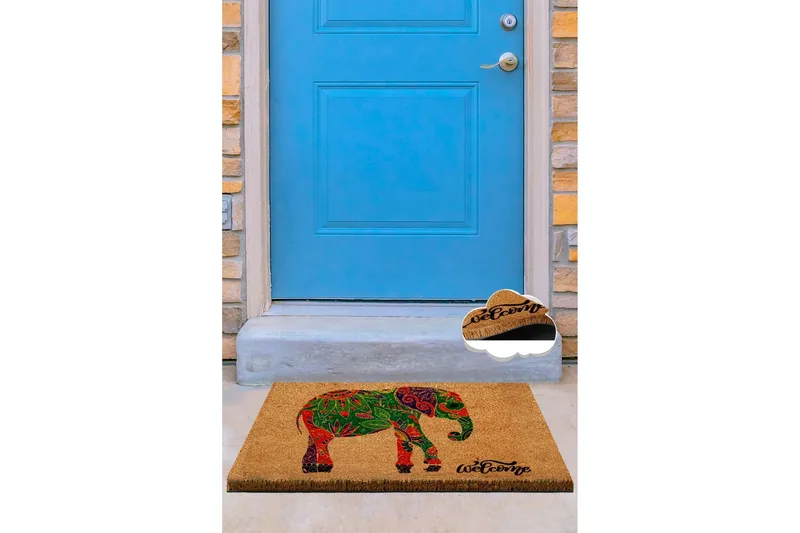 Ovimatto Chilai 40x60 cm - PVC/Monivärinen - Kodintekstiilit & matot - Matto - Ulkomatto - Eteisen matto & kynnysmatto