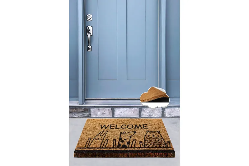 Ovimatto Chilai 40x60 cm - PVC/Monivärinen - Kodintekstiilit & matot - Matto - Ulkomatto - Eteisen matto & kynnysmatto