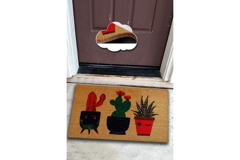 Ovimatto Chilai 40x60 cm - PVC/Monivärinen - Kodintekstiilit & matot - Matto - Ulkomatto - Eteisen matto & kynnysmatto