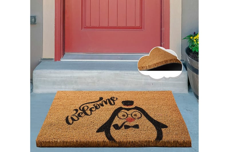 Ovimatto Chilai 40x60 cm - PVC/Monivärinen - Kodintekstiilit & matot - Matto - Ulkomatto - Eteisen matto & kynnysmatto