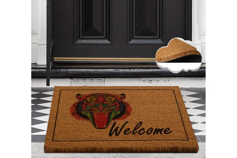 Ovimatto Chilai 40x60 cm - PVC/Monivärinen - Kodintekstiilit & matot - Matto - Ulkomatto - Eteisen matto & kynnysmatto