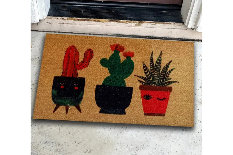 Ovimatto Chilai 40x60 cm - PVC/Monivärinen - Kodintekstiilit & matot - Matto - Ulkomatto - Eteisen matto & kynnysmatto