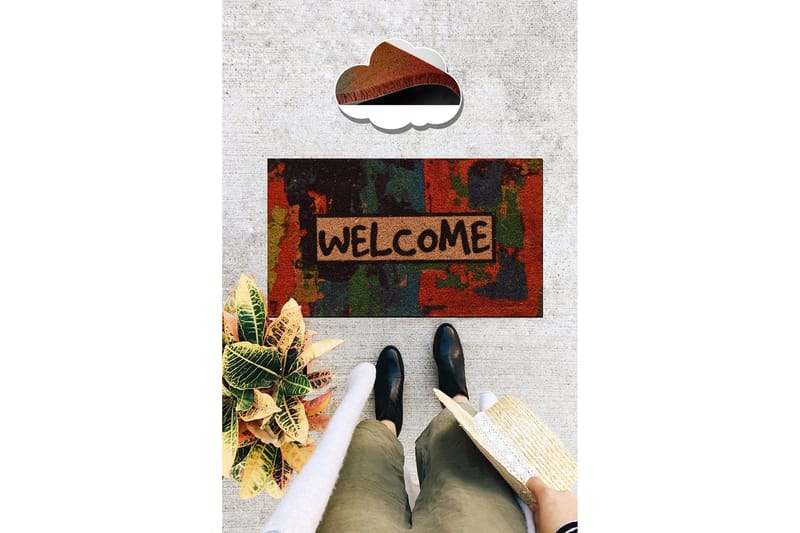 Ovimatto Chilai 40x60 cm - PVC/Monivärinen - Kodintekstiilit & matot - Matto - Ulkomatto - Eteisen matto & kynnysmatto