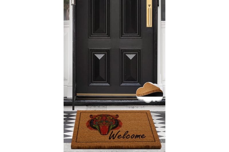 Ovimatto Chilai 40x60 cm - PVC/Monivärinen - Kodintekstiilit & matot - Matto - Ulkomatto - Eteisen matto & kynnysmatto