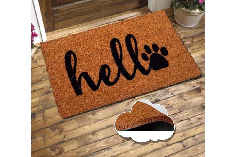 Ovimatto Chilai 40x60 cm - PVC/Monivärinen - Kodintekstiilit & matot - Matto - Ulkomatto - Eteisen matto & kynnysmatto