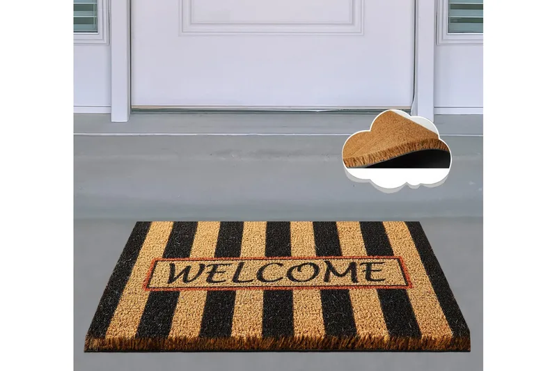 Ovimatto Chilai 40x60 cm - PVC/Monivärinen - Kodintekstiilit & matot - Matto - Ulkomatto - Eteisen matto & kynnysmatto