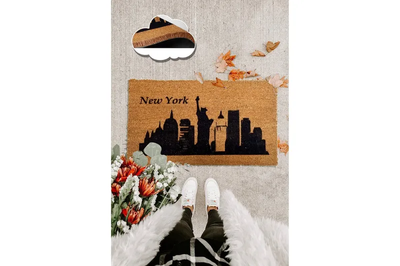 Ovimatto Chilai 40x60 cm - PVC/Monivärinen - Kodintekstiilit & matot - Matto - Ulkomatto - Eteisen matto & kynnysmatto