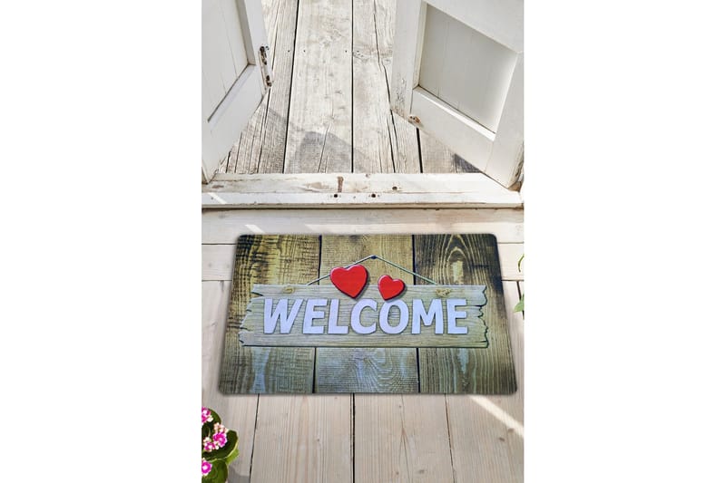 Ovimatto Chilai 45x70 cm - PVC/Monivärinen - Kodintekstiilit & matot - Matto - Ulkomatto - Eteisen matto & kynnysmatto