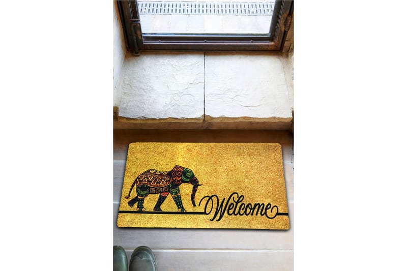 Ovimatto Chilai 45x70 cm - PVC/Monivärinen - Kodintekstiilit & matot - Matto - Ulkomatto - Eteisen matto & kynnysmatto