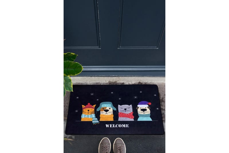Ovimatto Chilai 45x70 cm - PVC/Monivärinen - Kodintekstiilit & matot - Matto - Ulkomatto - Eteisen matto & kynnysmatto